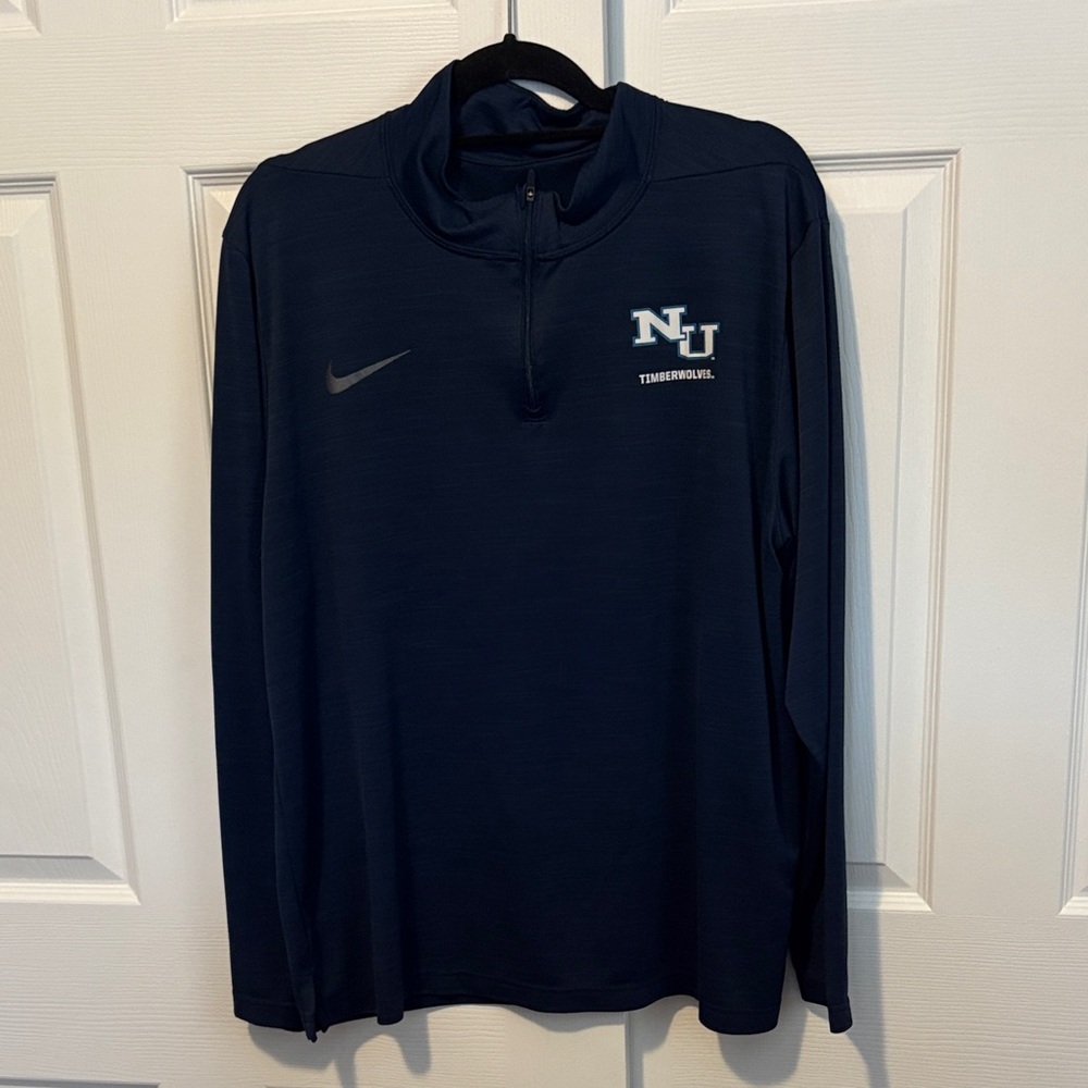 Northwood University Nike Dri-FIT Blue Pullover